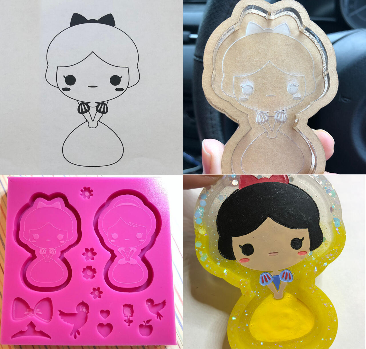 Laser cut for mould making